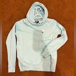 Nike light blue women’s hoodie. Size small.